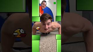 Flappy Bird Push-Ups, But With A Big Distraction