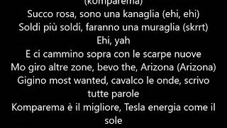 Capo Plaza - Tesla (feat. Sfera Ebbasta & DrefGold) (Testo/Lyrics) [20]