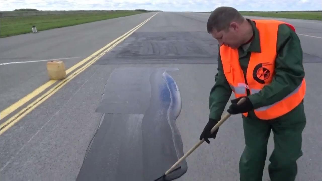 Тюмень Асфатоп супер пропитка для асфальта. - YouTube