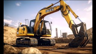 ✅🩵 PALETLİ KEPÇE VE DAMPERLİ SCANİA KAMYON İLE İNŞAAT OYUNLARI: Construction Machines City Simulator