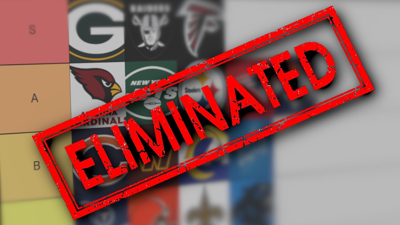 Ranking Every NFL Team Eliminated from the Playoffs! YouTube