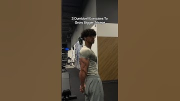 3 Dumbbell Exercises To Grow Bigger Triceps 🦾