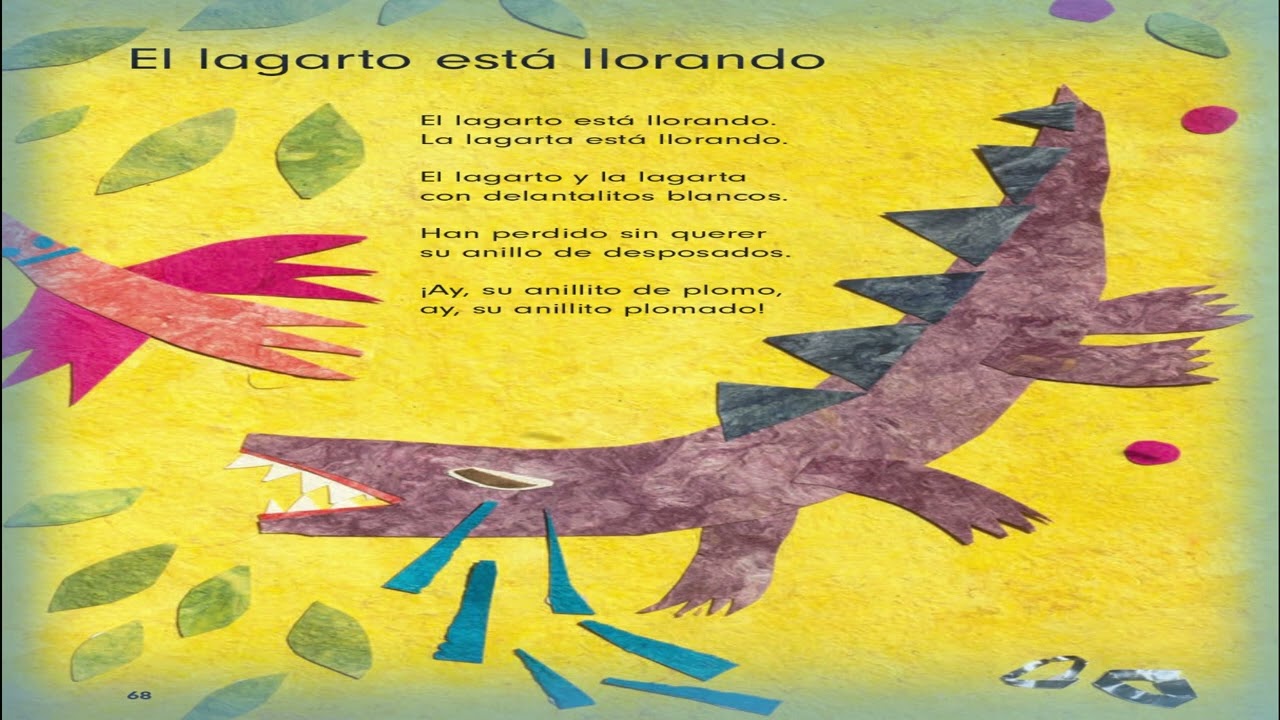 Poema De El Lagarto Esta Llorando