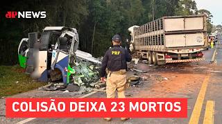 Tragedy in Paraná: serious accident on BR-373 in Ipiranga leaves 23 dead | REAL TIME