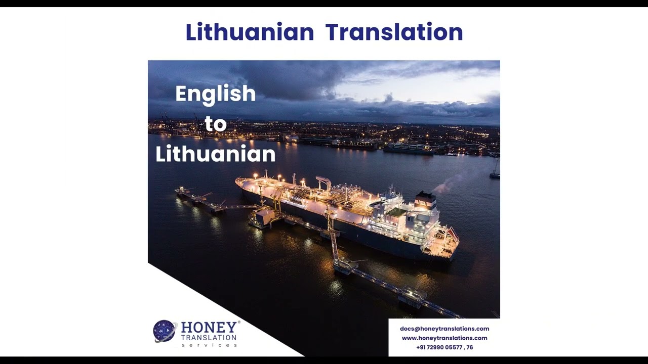 English to Lithuanian Language Translation Services