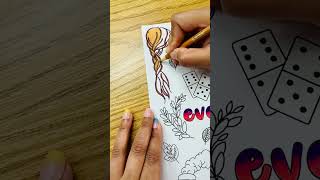 Color with me 🤎✨ Evermore Taylor Swift Coloring page #adultcoloring #taylorsversion