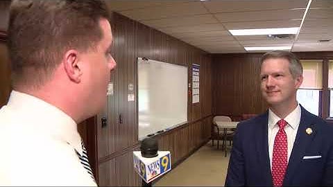 Congressman Moore on WTOV 9 from the United Steelworkers Union Hall Weirton