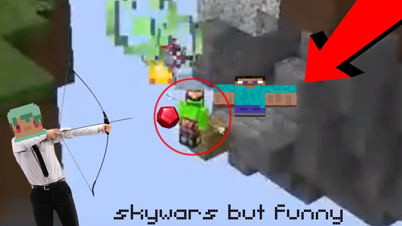 Skywars Funny Moments #1 | Minecraft - YouTube