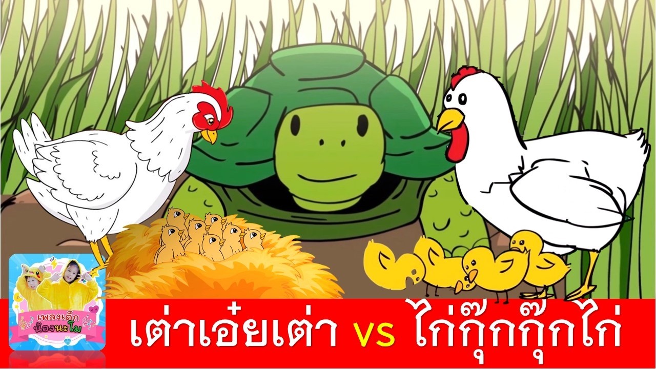 เต่าเอ๋ยเต่า vs ไก่กุ๊กกุ๊กไก่