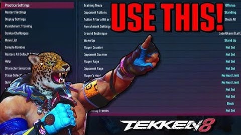 Tekken 8 - Back Turned Tech Roll Ukemi Set Ups | Episode #5 (Ft Claudio,Lee, Hwoarang & Heihachi)