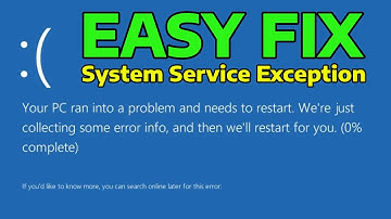 How To Fix Stop Code Automatic Repair Failed With SYSTEM SERVICE EXCEPTION