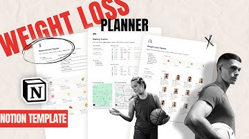 Get Ready for 2025 and Track Your Weight Loss with Notion | Free Notion Planner Tutorial