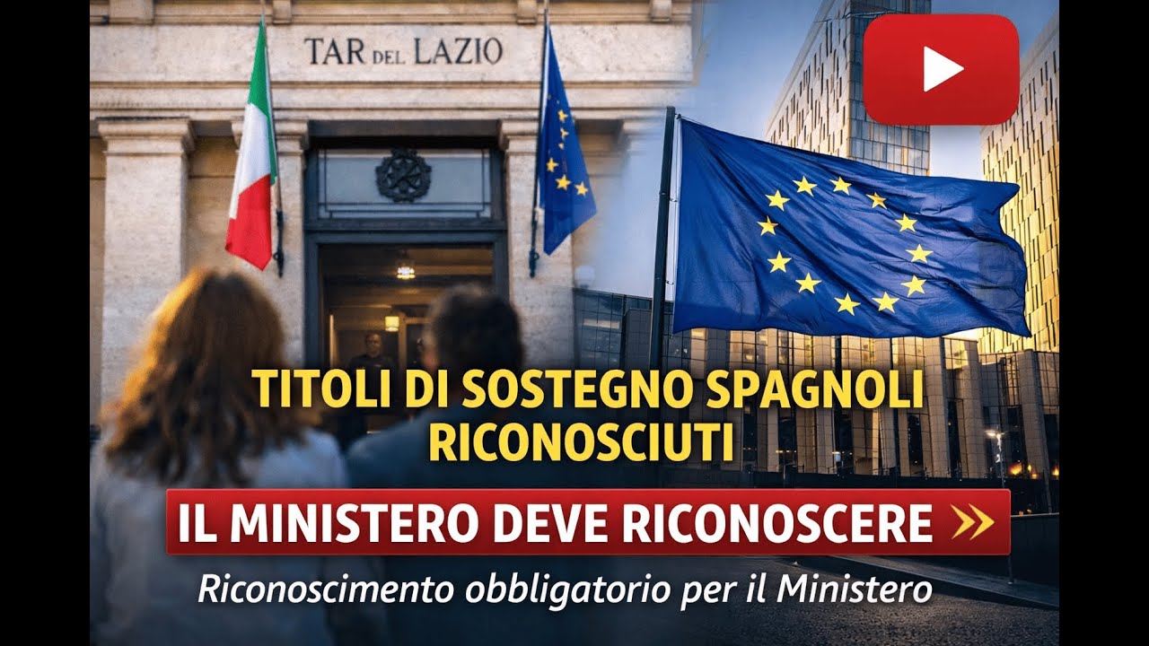 Insegnanti di sostegno dall'estero: cosa dice la legge adesso