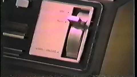 1980 RCA Video Disc Player Commercial
