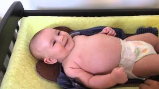 Grayson's first laughs