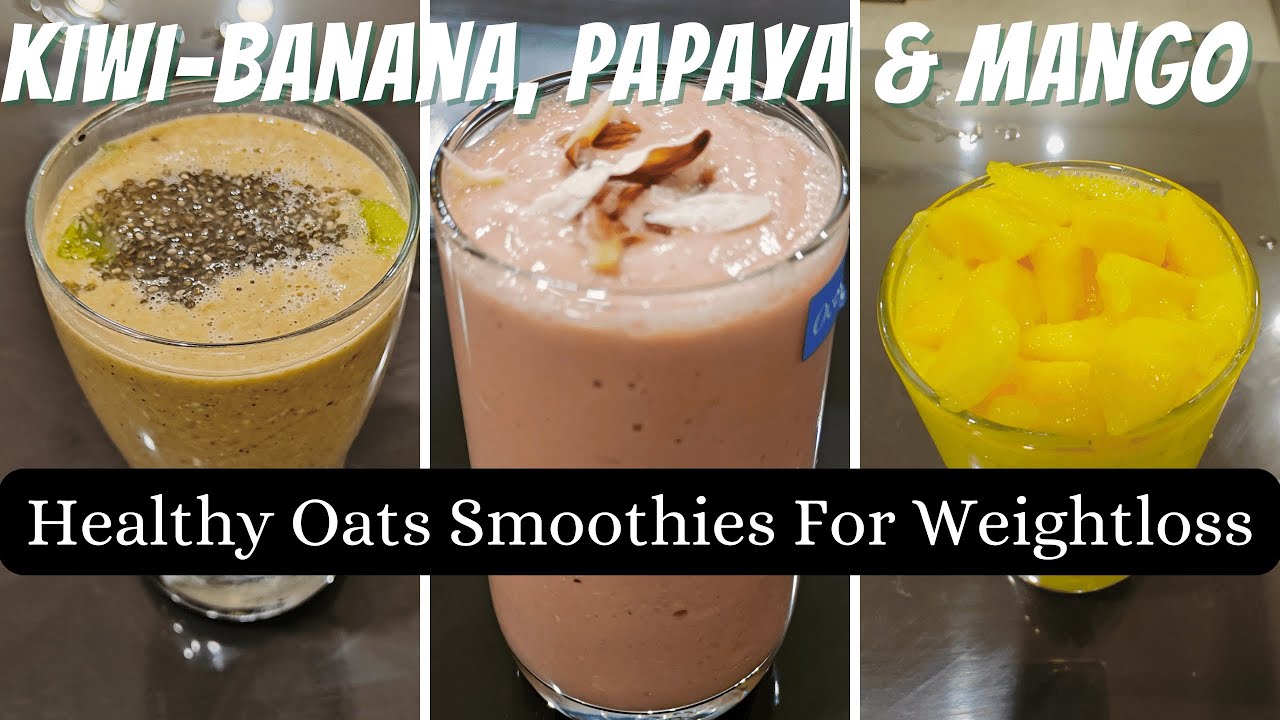 3 Healthy Breakfast Smoothie Recipes Weight Loss Breakfast Smoothie