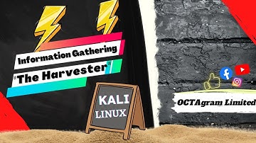 Information Gathering  - How to use TheHarvester to gather Information in Kali Linux