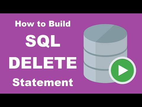 Video: How To Clear A Table In Sql