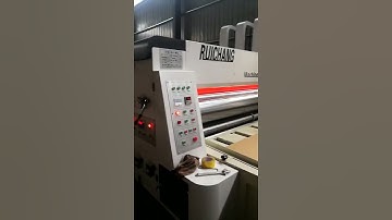 Chain feeder printer machine