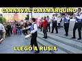 ¡Que Bonito! CARNAVAL DE CAJAMARCA LLEGÓ A RUSIA ¡Arriba Perú Carajo!