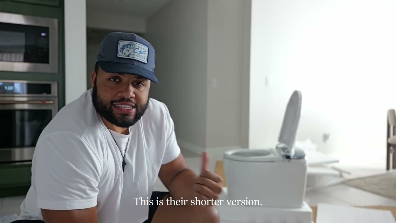 Bazyths ZY695A Mini Smart Toilet Unboxing | Compact One-Piece Bidet Toilet Review 