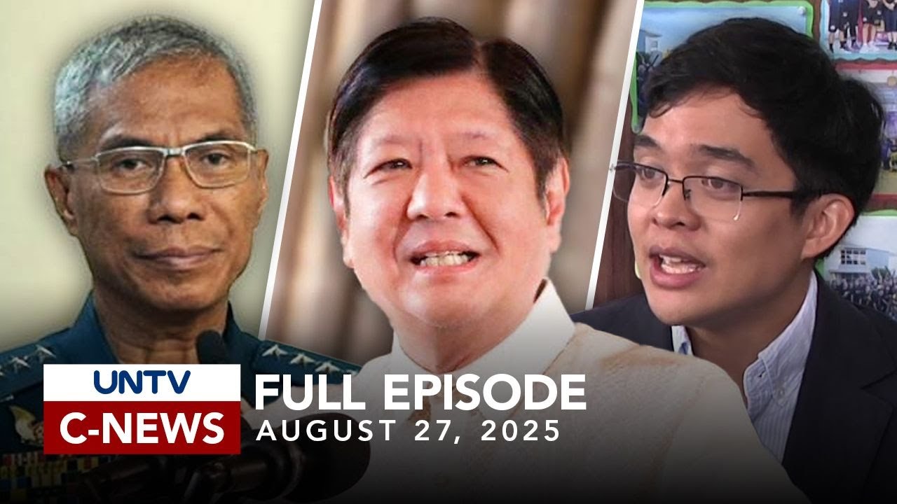 UNTV: C-NEWS | August 27, 2025 - YouTube