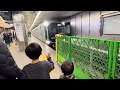 大阪メトロ中央線の新車両を見に行った