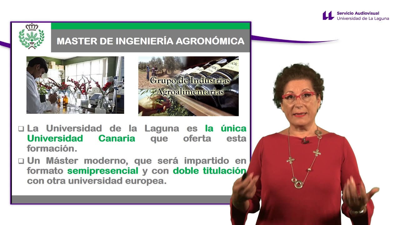 universidad de la laguna derecho Máster habilitante ingeniero agrónomo