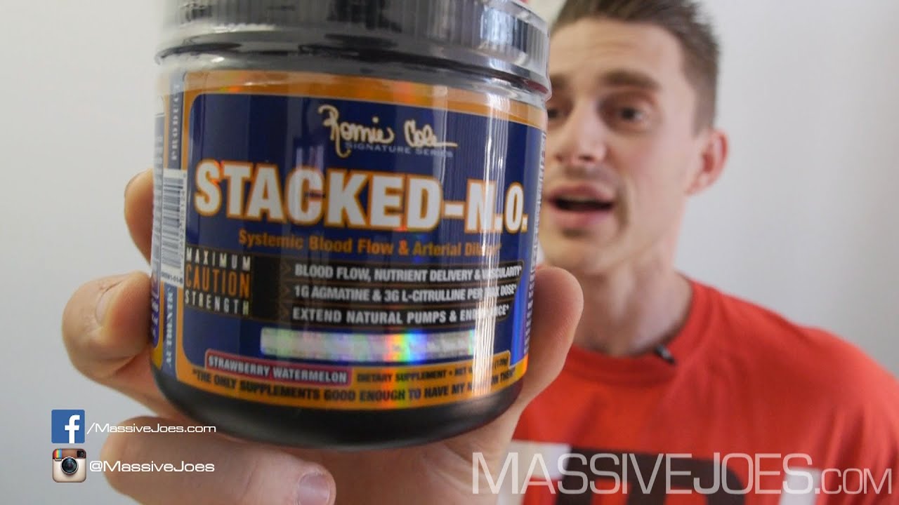 Ronnie Coleman Stacked N O Supplement Review Massivejoes Com Rcss No Signature Series Youtube