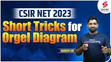 CSIR NET 2023 | Short Tricks for Orgel Diagram Details | Nadeem Sir
