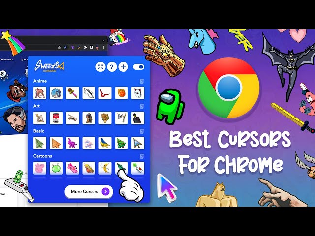 Clouds Cursor - Custom Cursor for Chrome - Sweezy Custom Cursors