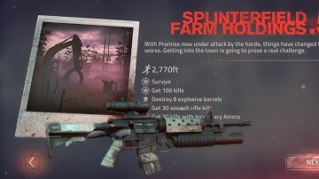 Into the dead 2 - Story - Chapter 6 - SPLINTERFIELD FARM HOLDINGS.50 #gameplay #walkthrough