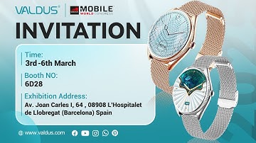 🔥GSMA MWC 2025: Barcelona’s Biggest Tech Event –Visit Booth #6D28 (March 3-6)! #foryou #watch #2025