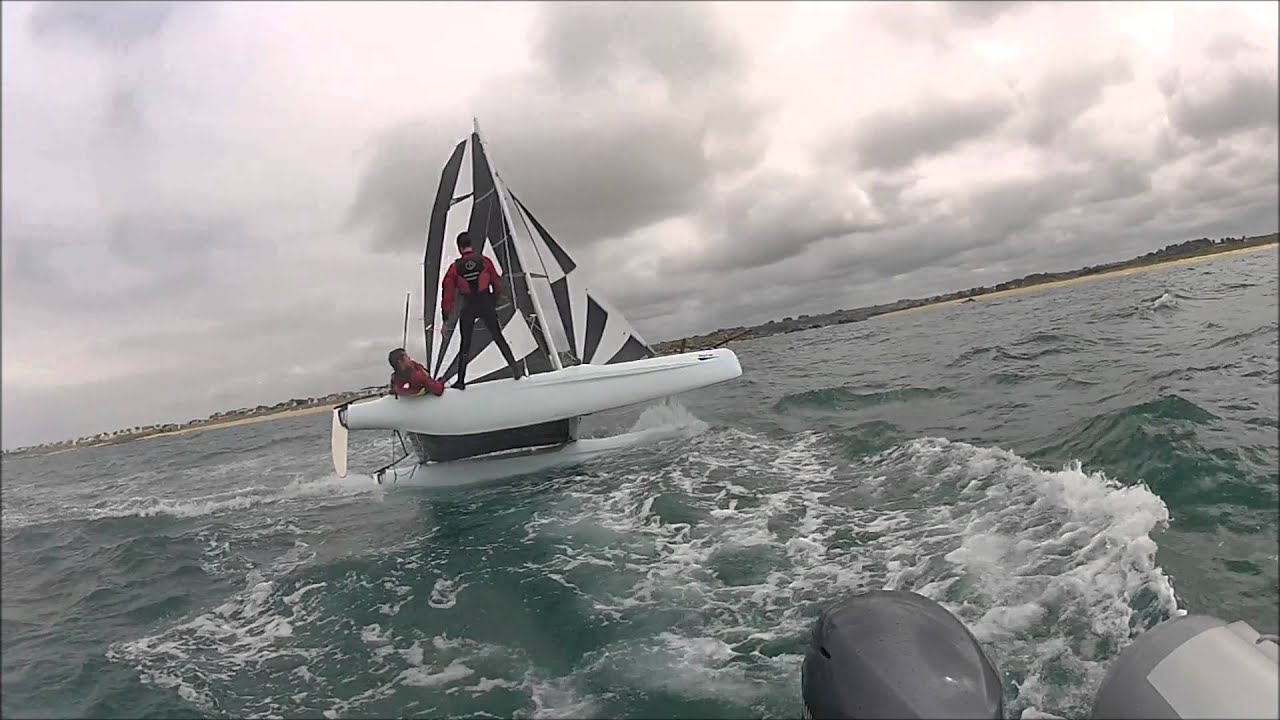Centre Nautique Plouescat Session Catamaran Dart 16 YouTube