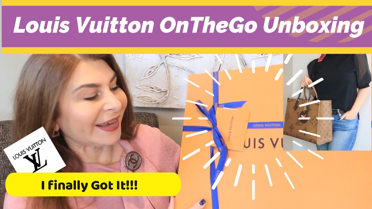 It's MINE! 😍 The New LOUIS VUITTON ONTHEGO MM !! Unboxing & How I
