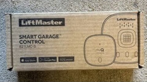 Installing Liftmaster 821LMC-S Garage Control with Alarm.com