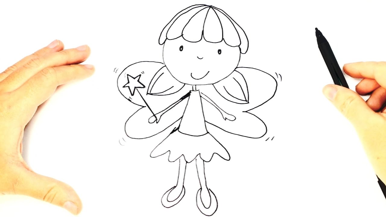 How to Draw a Fairy Step by Step