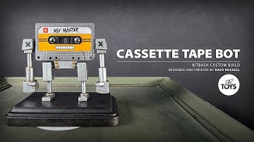 I Built a Robot from a Dollar Tree Air Freshener Cassette Tape