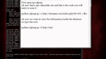SQL Injection with Backtrack 5 Tutorial
