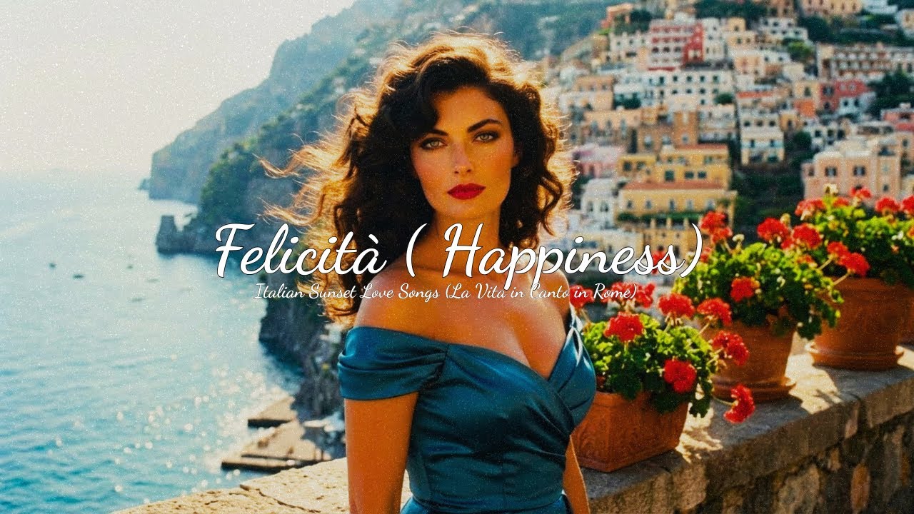 Felicità ( Happiness) 💌 Italian Sunset Love Songs  (La Vita in Canto in Rome)