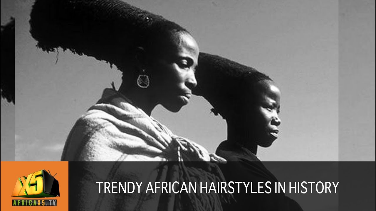 Trendy African Hairstyles in History #Africanhairstyles - YouTube