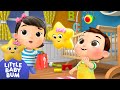 Learn Shapes with Colorful Toys! + 2 HOURS of Nursery Rhymes and Kids Songs | Little Baby Bum