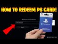 How to REDEEM PS5 / PS4 Gift Card Codes in 2026! (Fast &amp; Easy Method)