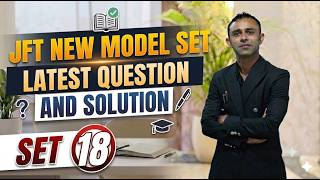 JFT basic new question and solution for june and july 2026 set 18