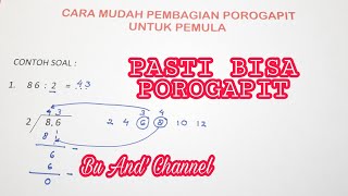 Cara mudah pembagian porogapit / bersusun
