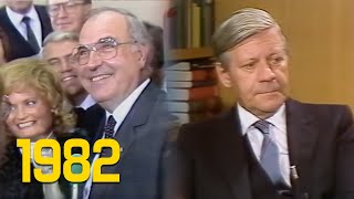 ZDF Bericht über den Kanzler-Wechsel Schmidt/Kohl (01.10.1982)