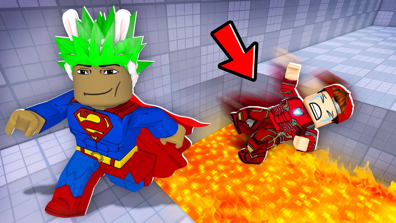 ROBLOX KEYBOARD ESCAPE aber mit SUPERHELDEN!