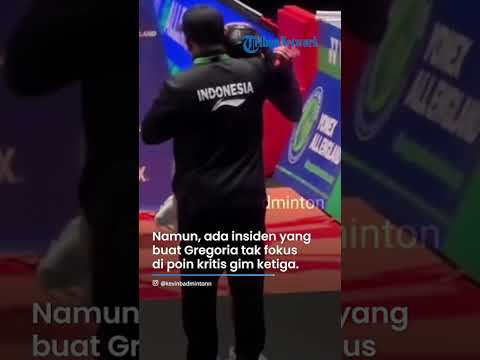 DETIK-DETIK Gregoria Mariska Diganggu Flash Kamera Penonton hingga Buat Kalah di All England 2024