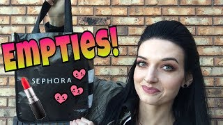 EMPTIES - October 2017 - Products I've Used Up!