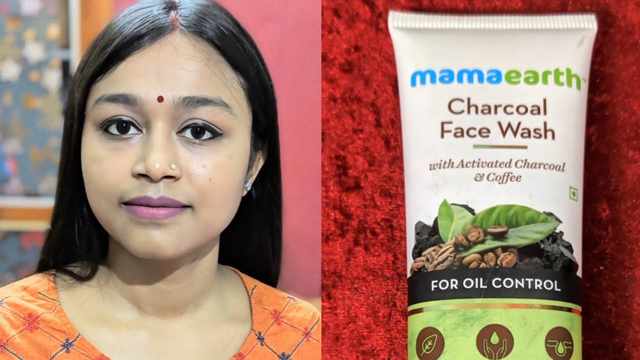 Reviews of Mamaearth Charcoal Natural Face Wash... 😍 YouTube